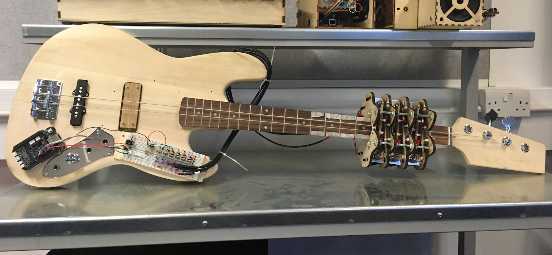Making the one-handed bass