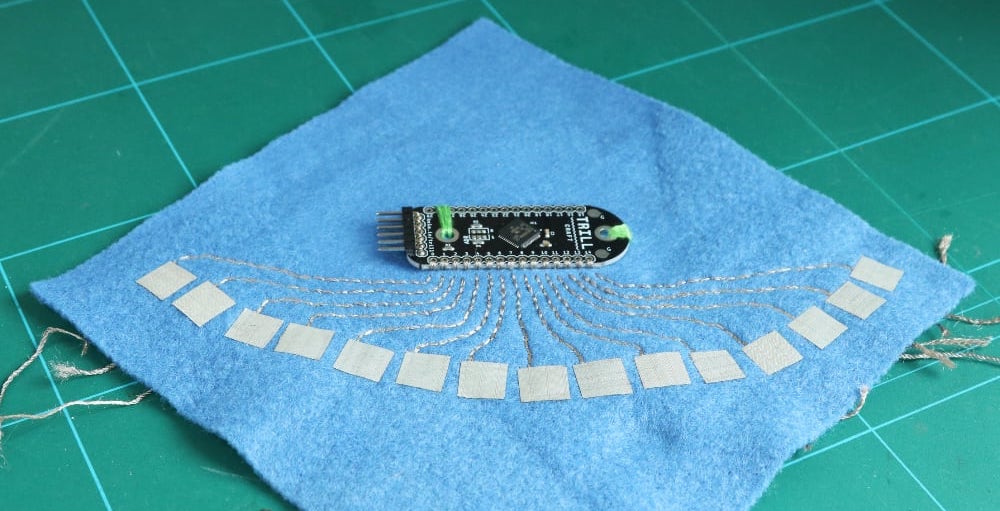 Making E-Textile Interfaces with Trill Craft